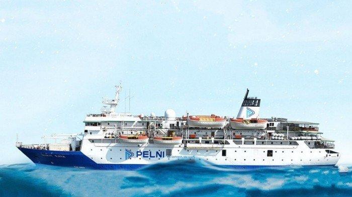 ILUSTRASI KAPAL PELNI - Tangkapan layar dari akun Facebook @Pelni162 yang diunggah (8/6/2024) memperlihatkan sebuah kapal Pelni berlayar di lautan.