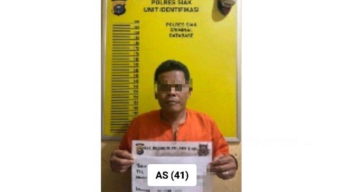 LERUSUHAN DI TUMANG - AS, warga Tumang Kabupaten Siak yang terlibat kerusuhan di PT SSL ditangkap.