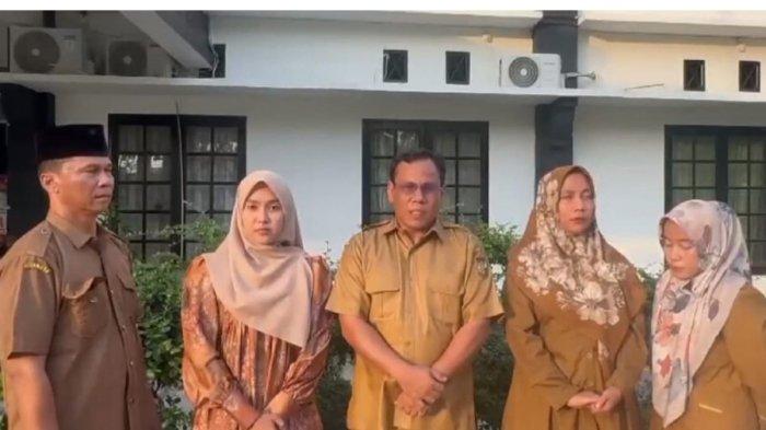 Akhirnya 4 ASN di Kampar yang Viral Mengisi Bensin Mobil 10 Ribu Menampakkan Diri Minta Maaf