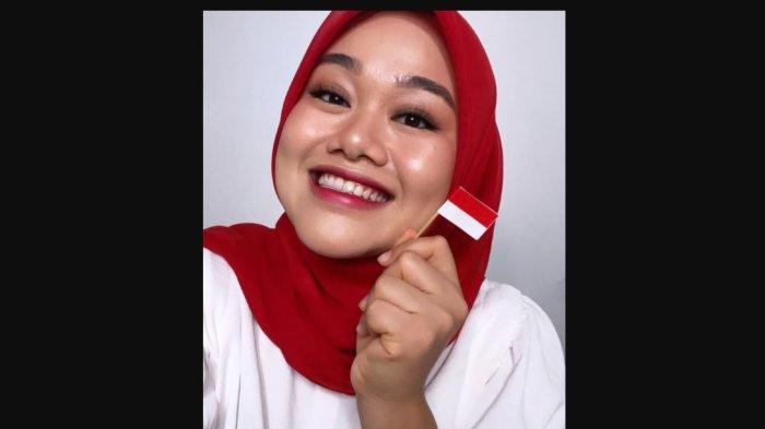 Inspirasi make up tema kemerdekaan.
