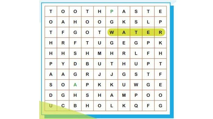 Kunci Jawaban Bahasa Inggris Kelas 4 Halaman 58 59 Search The Word You Can Find In The Bathroom