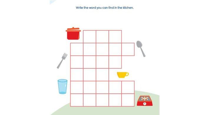 Kunci Jawaban Bahasa Inggris Kelas 4 Halaman 58 59 Search The Word You Can Find In The Bathroom