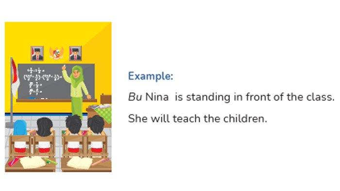 ILUSTRASI KUNCI JAWABAN : Kunci Jawaban Bahasa Inggris Kelas 6 Halaman 116 117 Look and Write Unit 11 My Dream My Next Words. Kunci jawaban Bahasa Inggris kelas 6 halaman 116 117 Look and write Look at the pictures and make sentences Unit 11 My dream semester 2 sesuai buku paket My Next Words Grade 6 edisi Kurikulum Merdeka Kemendikbudristek cetakan pertama 2022.