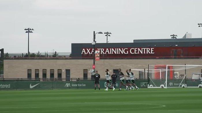 Liverpool gelar latihan untuk persiapan jelang bergulirnya Liga Inggris
