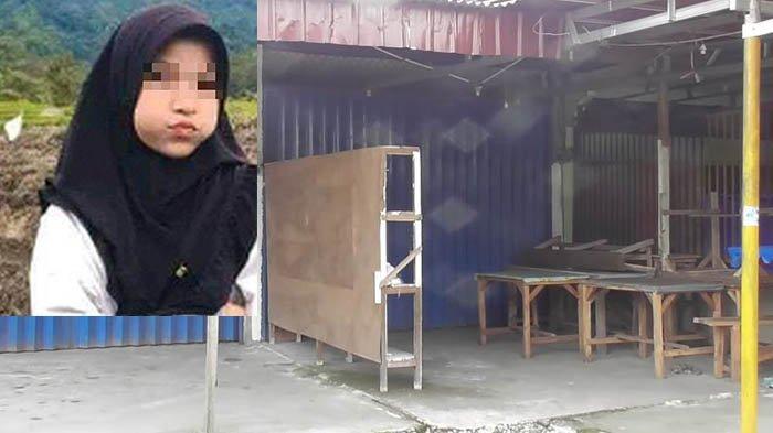 Inilah lokasi warung titik terakhir Nia jual gorengan sebelum mengarah pulang . Namun ia dihadang IS dan dibunuh pada hari JUmat 6 September 2024 jelang magrib