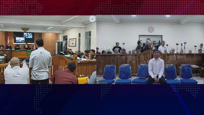 Sudirman terpidana kasus Vina Cirebon perlihatkan bekas tembakan di pinggul ke hakim PK