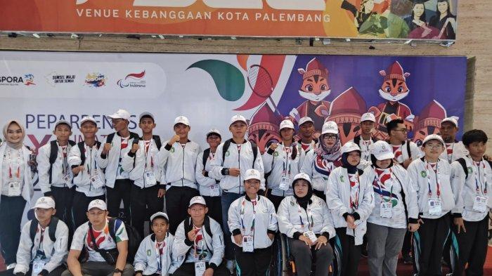 16 atlet dan 12 official asal Kalbar mengikuti Pekan Paralympic Pelajar Nasional (PEPARPENAS) di Palembang, Provinsi Sumatera Selatan, yang berlangsung sejak tanggal 30 Juli hingga 5 Agustus 2023.