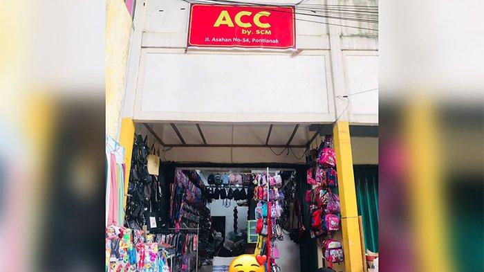 ACC toko grosir terlengkap dan termurah di JL Asahan No 54 Pasar Tengah Pontianak.