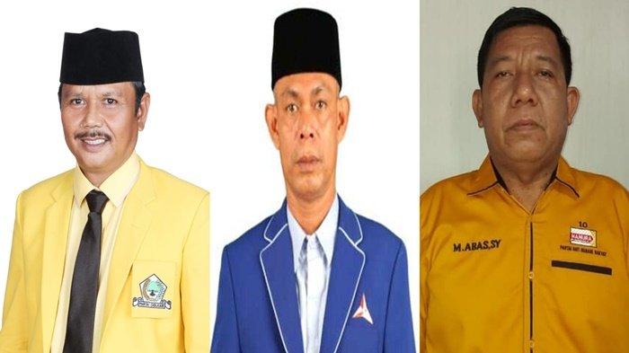 Kolase Abdul Zamad, Sarnawi, dan Muhammad Abas pimpinan DPRD Kayong Utara 2019-2024. Cek pelantikan DPRD Kayong Utara 2024-2029 dalam artikel ini