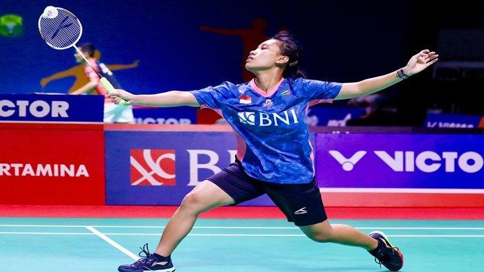 Aksi Mutiara Ayu Puspitasari juara bertahan BAJC
