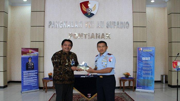 BRI Pontianak Dukung Pembangunan Pagar dan Sarana Bermain TK Angkasa Lanud Supadio.