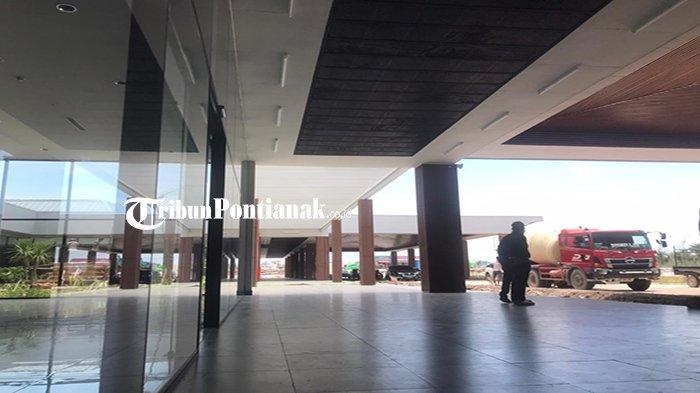 Bandara Singkawang yang akan diresmikan Presiden Jokowi pada Rabu 20 Maret 2024.