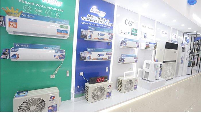 PRODUK - Berbagai produk yang akan ditampilkan di Showroom GREE cabang Pontianak.