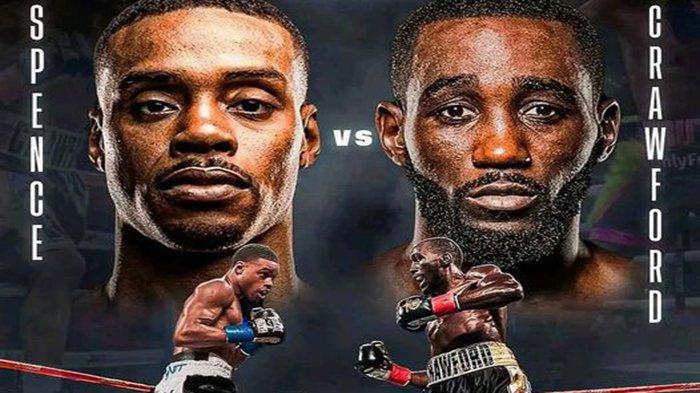 Errol Spence Jr vs Terrence Crawford - Pertarungan untul label juara sejati, di T-mobile Arena, AS, Minggu 30 Juli 2023 pagi WIB.