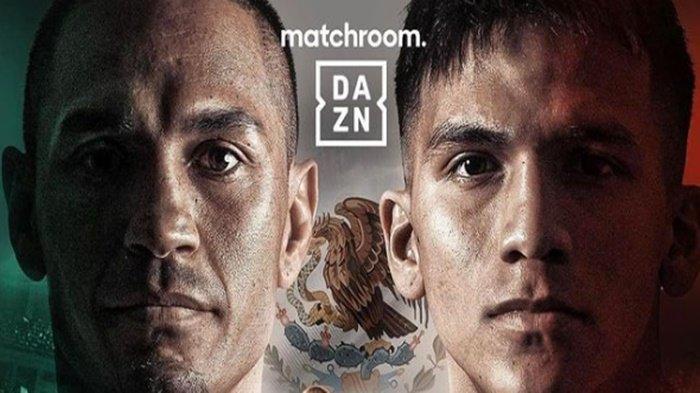 Flayer Tinju Dunia Juan Francisco Estrada vs Jesse Rodriguez