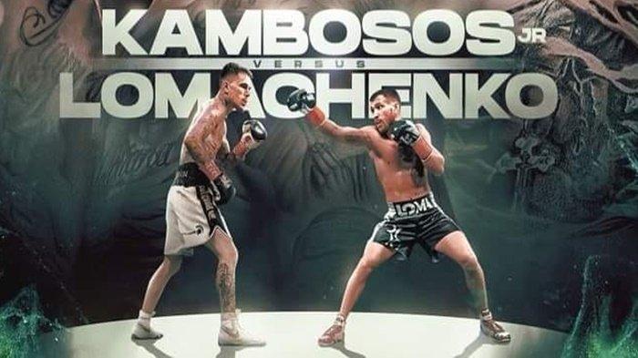 Flayer Tinju Dunia Vasiliy Lomachenko (No. 1) vs. George Kambosos Jr. (No. 7)