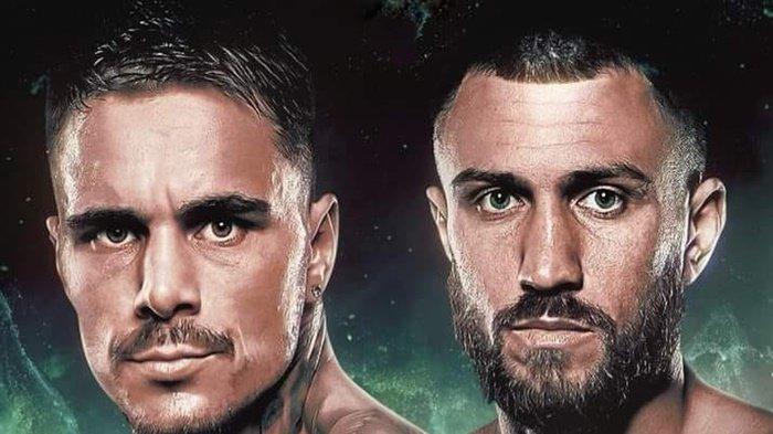 George Kambosos Jr dan Vasiliy Lomachenko.