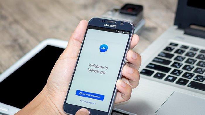Ilustrasi Messengger Facebook lite