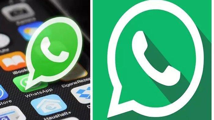Ilustrasi WhatsApp di handphone Android123