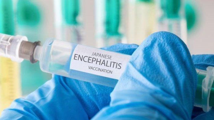 Ilustrasi vaksin virus Japanese Enchephalitis.