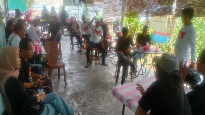 Jajaran Gema Kalbar dalam sebuah pertemuan di Posko Rajawali, Pontianak Kota, Kalbar Rabu kemarin.