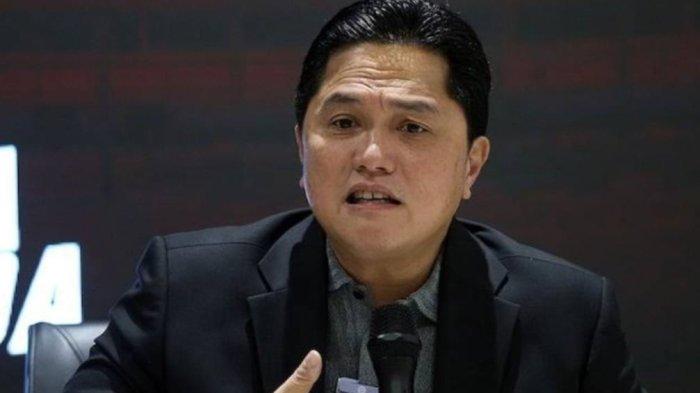 Menteri BUMN yang juga Ketua Umum PSSI Erick Thohir.