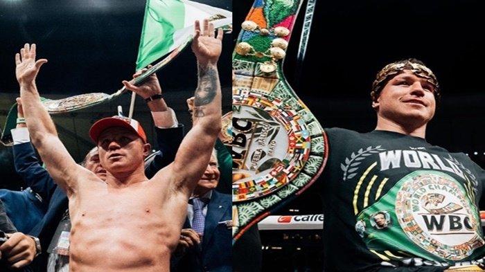 Kolase Canelo. Canelo tak lagi nomor 1 Ranking P4P