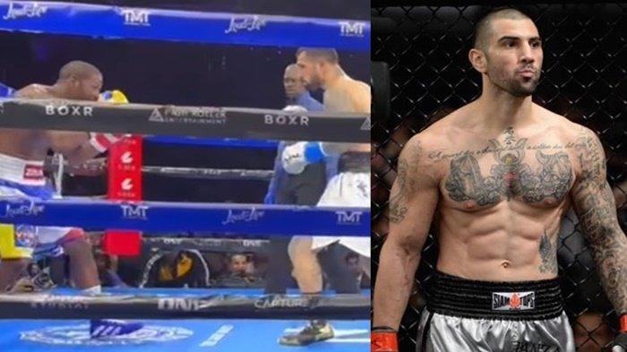 Kolase John Gotti III vs Floyd Mayweather beberapa waktu lalu. Cek siapa John Gotti III dalam artikel ini
