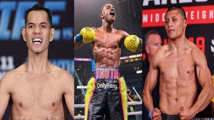 Kolase Nonito Donaire, Errol Spence Jr dan Isaac Cruz.
