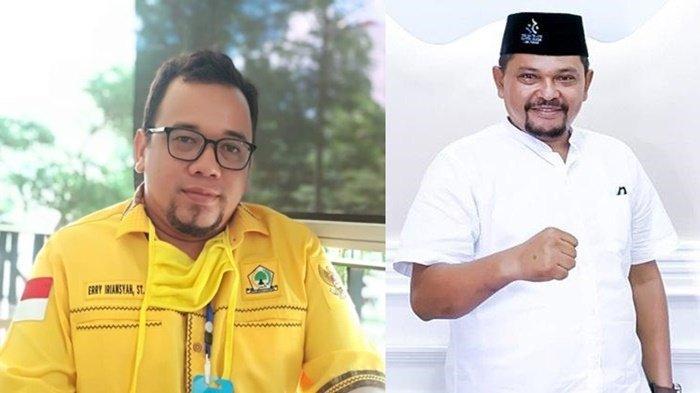 Kolose Erry Iriansyah (kiri) dan Muhammad Nurdin (kanan). M Nurdin menggantikan Erry di DPRD Provinsi Kalbar, cek harta kekayaanya dalam artikel ini