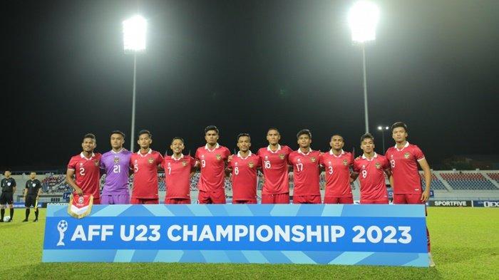 Line Up Timnas Indonesia di Laga Perdana Piala AFF U23 tahun 2023.