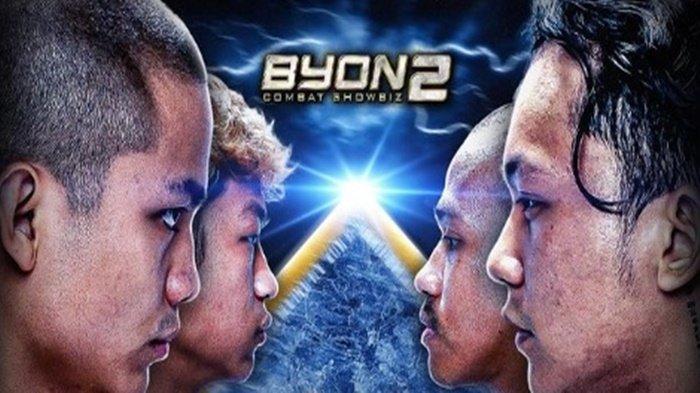 Flayer face to face Tinju Celloszxz vs Erlangs Hingga Paris Fernandes vs Yunus Wamaer. Paris menang TKO atas Yunus Wamaer