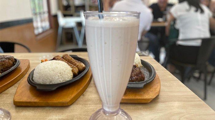 Milkshake popcorn caramel.