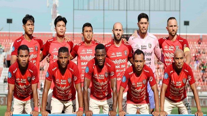 Para pemain Bali United. Bali United bertandang ke Australia dilanjutan fase grup Piala AFC