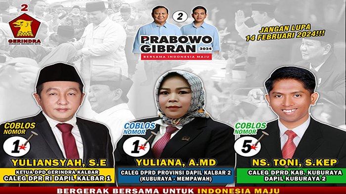 Partai Gerindra Kalbar gelar khitanan massal di Desa Kapur, Kabupaten Kubu Raya, Sabtu 10 Februari 2024.