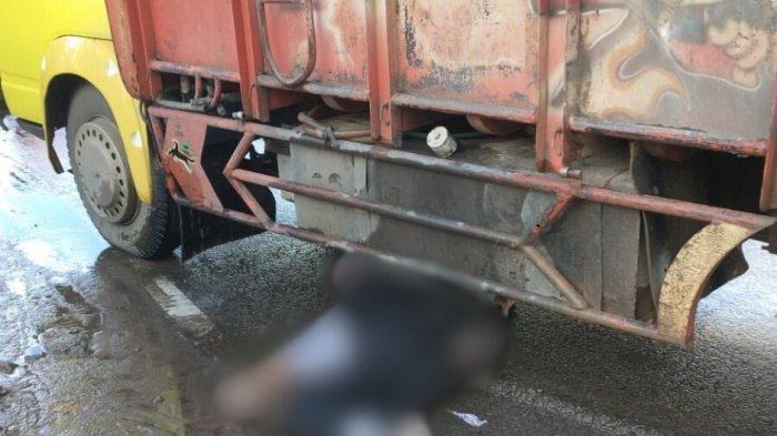 Seorang pelajar terlindas truk di Jalan Arteri Supadio, Kubu Raya, Selasa 9 Januari 2024