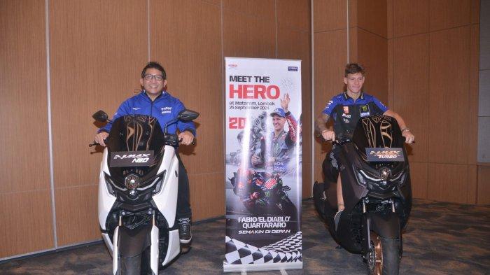 Pertemuan dengan satu pembalap Monster Energy Yamaha MotoGP yaitu Fabio Quartararo di Indonesia.