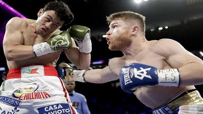 Potret saat Canelo Alvarez vs Julio Cesar Chavez Jr. Cek spektakuler Julio Cesar Chavez Jr dalam artikel ini