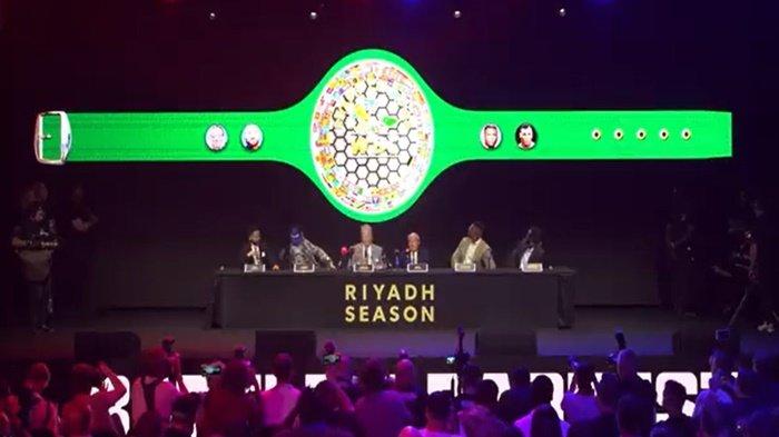 Sabuk juara WBC untuk pemenang Tyson Fury vs Francis Ngannou