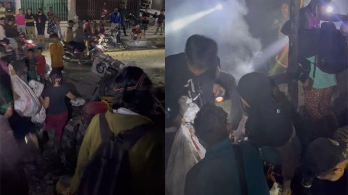 Sebuah potongan video memperlihatkan diduga seorang pemilik ruko yang terbakar marah-marah kepada sekelompok pemulung yang mengais barang bekas sisa kebakaran di Jalan WR Supratman, kawasan Pasar Sungai Durian, Sintang, Kalimantan Barat. Dalam video berdurasi 0,52 detik itu memperlihatkan sekelompok pemulung mengais sisa-sisa barang di puing reruntuhan ruko yang ludes terbakar.