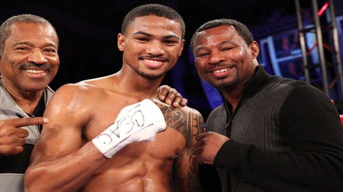 Shane Mosley Jr (kiri) dan Shane Mosley