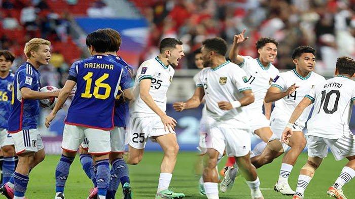 Kolase Jepang vs Timnas Indonesia. Duel Indonesia vs Jepang akan digelar di Stadion Ahmad bin Ali, Al Rayyan Rabu 24 Januari 2024