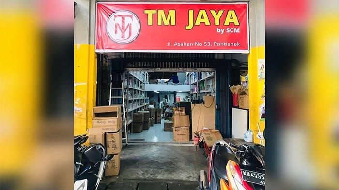 TMJ toko grosir terlengkap dan termurah di JL Asahan No 53 Pasar Tengah Pontianak.