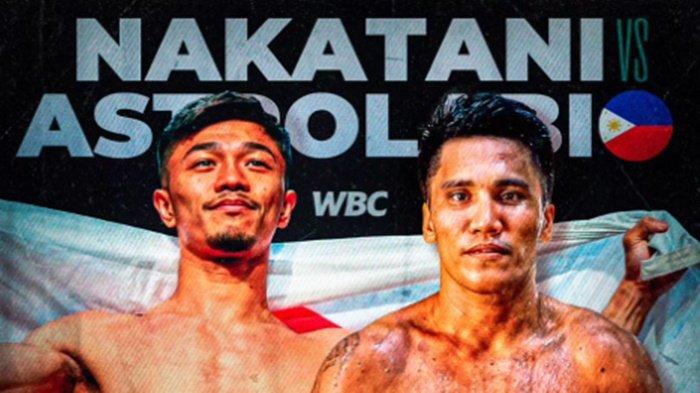 Flayer Junto Nakatani vs Vincent Astrolabio. Cek Statistik, Jadwal dan Sabuk yang Diperebutkan Tinju Dunia Junto Nakatani vs Vincent Astrolabio dalam artikel ini