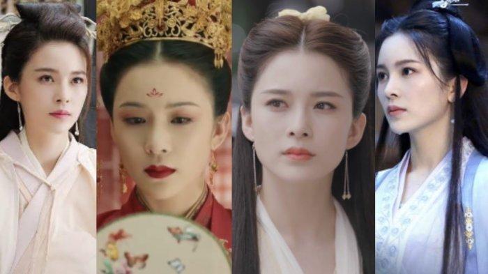 ZHAO YINGZI - Kolase foto Aktris Zhao Yingzi.