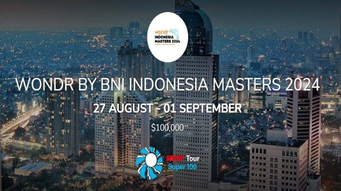 Logo Wondr by BNI Indonesia Masters 2024