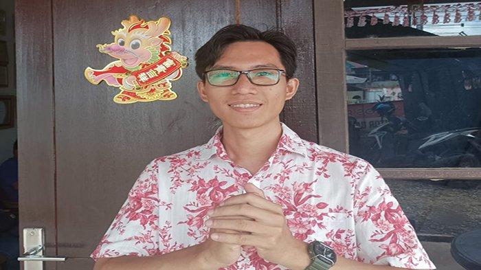 Ketua panitia perayaan tahun baru Imlek dan Cap Go Meh Kabupaten Sanggau tahun 2024, Hendy Ceu Adinata.