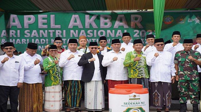 Foto bersama Apel Akbar memperingati Hari Santri Nasional (HSN) 2023, Minggu 22 Oktober 2023.