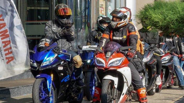Keseruan event bLU cRU di Aceh, Minggu 25 Juni 2023.