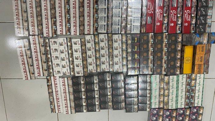 Barang bukti hasil pencurian diamankan polisi